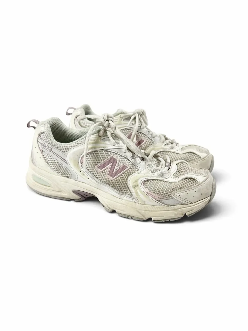 New Balance 530 Sea Salt Ice Wine Rose Sugar Sneakers Size 9 Women